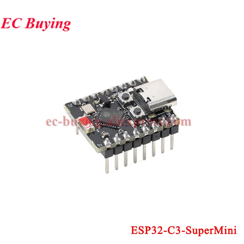 10pcs/1pc ESP32-C3-SuperMini Development Board ESP32C3 Wi-Fi Wireless 2.4G WiFi Ble Programming Learning Controller Core Module
