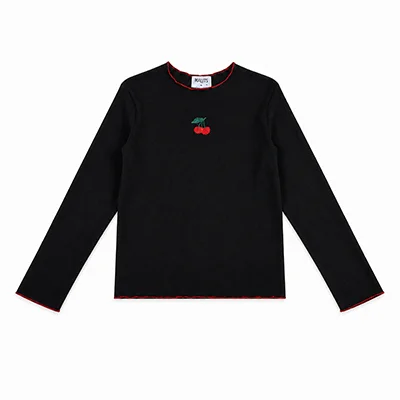 Denim Black Family Matching Set Long Sleeve Children's Clothing - Girl Dress Boys Casual Shirt Baby Rompers with Logo Embroidery
