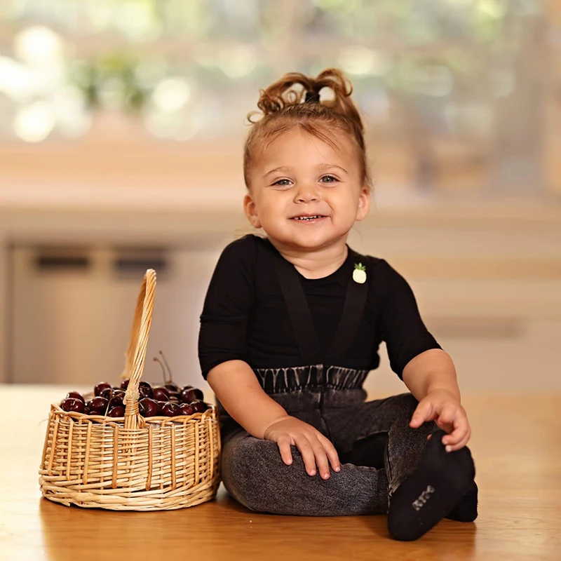 Denim Black Family Matching Set Long Sleeve Children's Clothing - Girl Dress Boys Casual Shirt Baby Rompers with Logo Embroidery