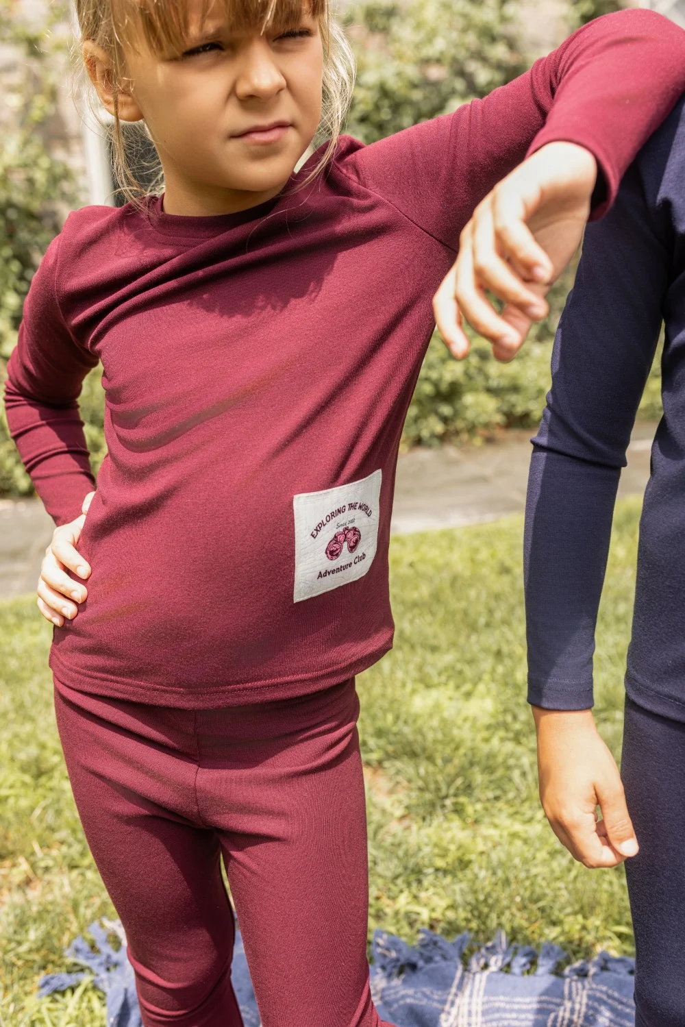 AP AW26 Modal Fabric Explorer Club Collction Children Girl Boy Fashion Family Matching Clothing Kids Comfortable Casual Clothes