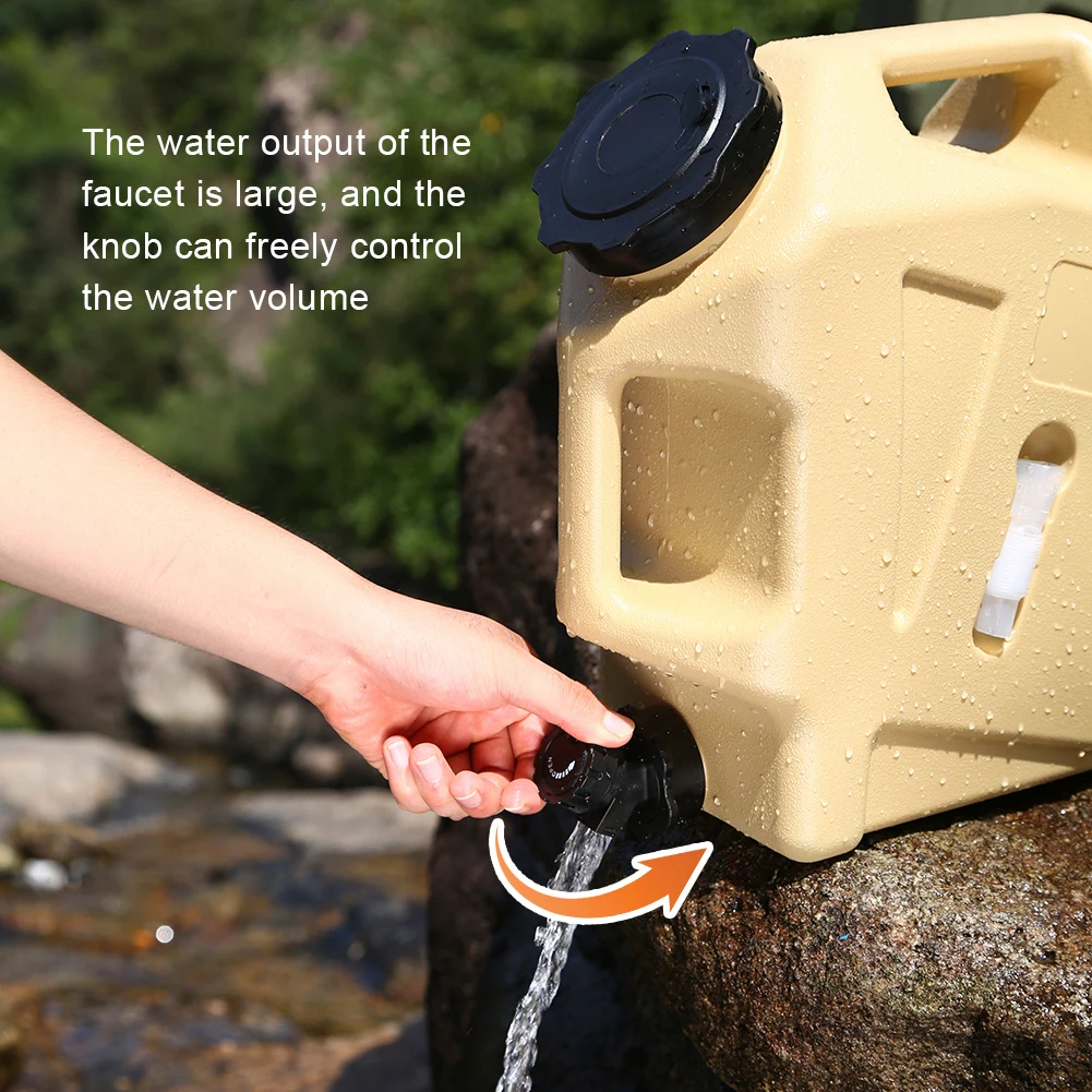 Bucket Faucet Replacement with Extendable Tube Water Container Faucet Camping Water Jug Tap for Outdoor Camping Container Faucet