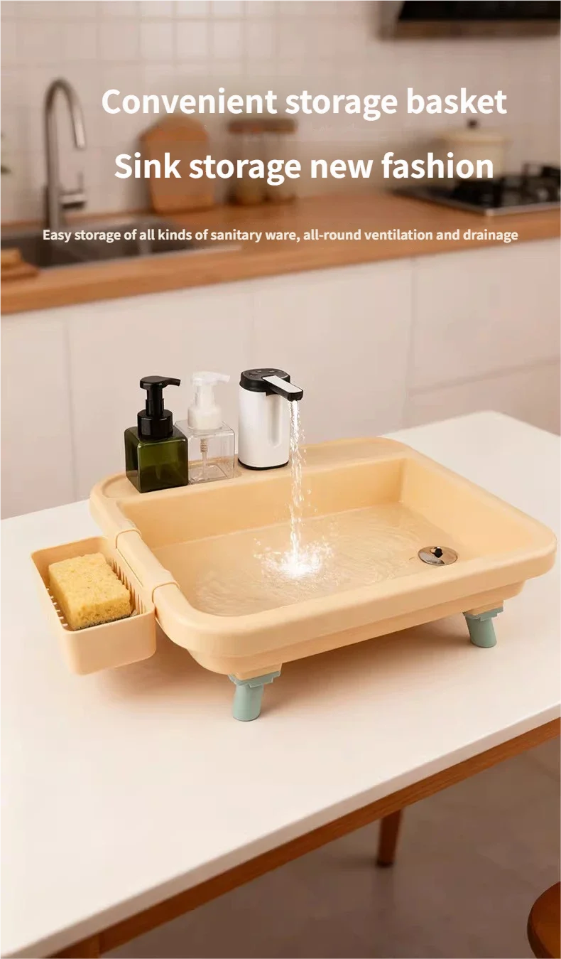 DOTWISE Outdoor Camping Sink Portable Foldable Washbasin With Electric Water Pump Suitable For Camping Travel And Family Use