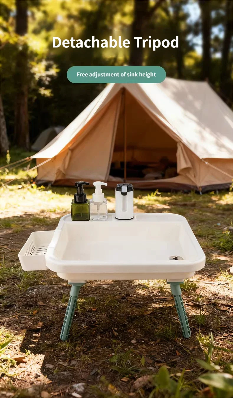 DOTWISE Outdoor Camping Sink Portable Foldable Washbasin With Electric Water Pump Suitable For Camping Travel And Family Use