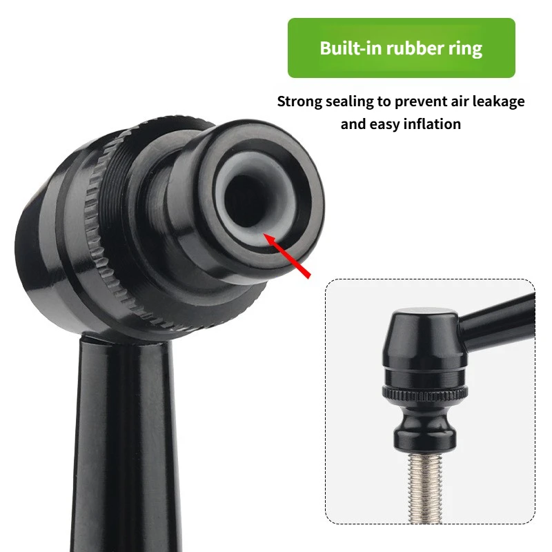 Carbon Fiber Wheel Valve Extender Aluminum Alloy Presta Schrader Compatible Inflation Adapter for Deep Dish Aero Wheels Fixed