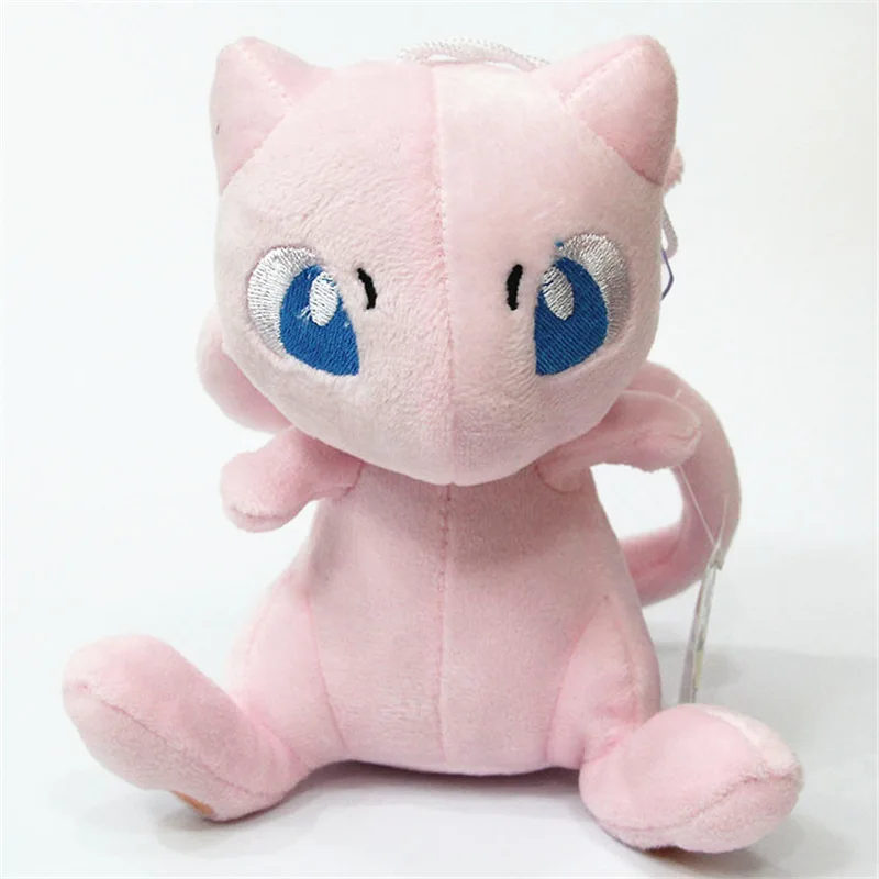 16cm Pokemon Mewtwo Plush Toys Kawaii Go dex Mew Plush Doll Soft Stuffed Cartoon Doll Pillow Creative Birthday Gift For Kids