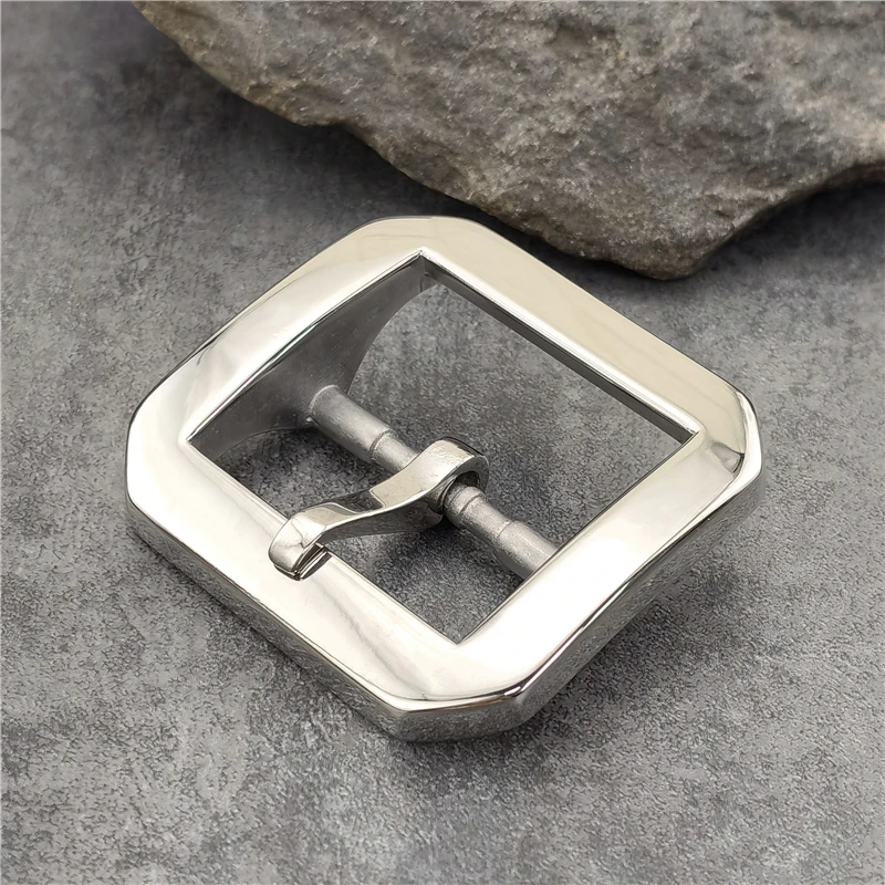 Luxury Stainless Steel Belt Buckle For Men Belt Leather Craft Clip Men Waist Western Belt Buckle 40mm Big Buckle Belt Man SK0015