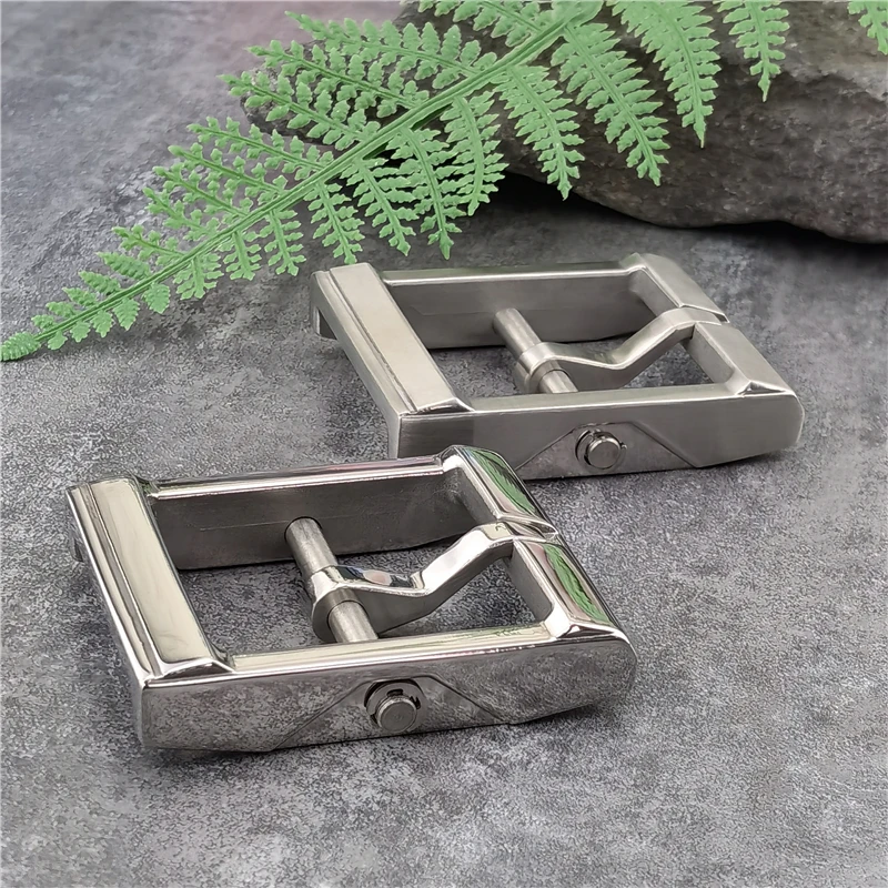 Luxury Stainless Steel Belt Buckle For Men Belt Leather Craft Clip Men Waist Western Belt Buckle 40mm Big Buckle Belt Man SK0015