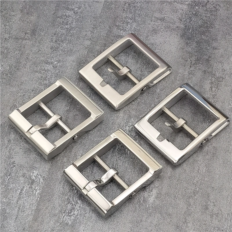 Luxury Stainless Steel Belt Buckle For Men Belt Leather Craft Clip Men Waist Western Belt Buckle 40mm Big Buckle Belt Man SK0015