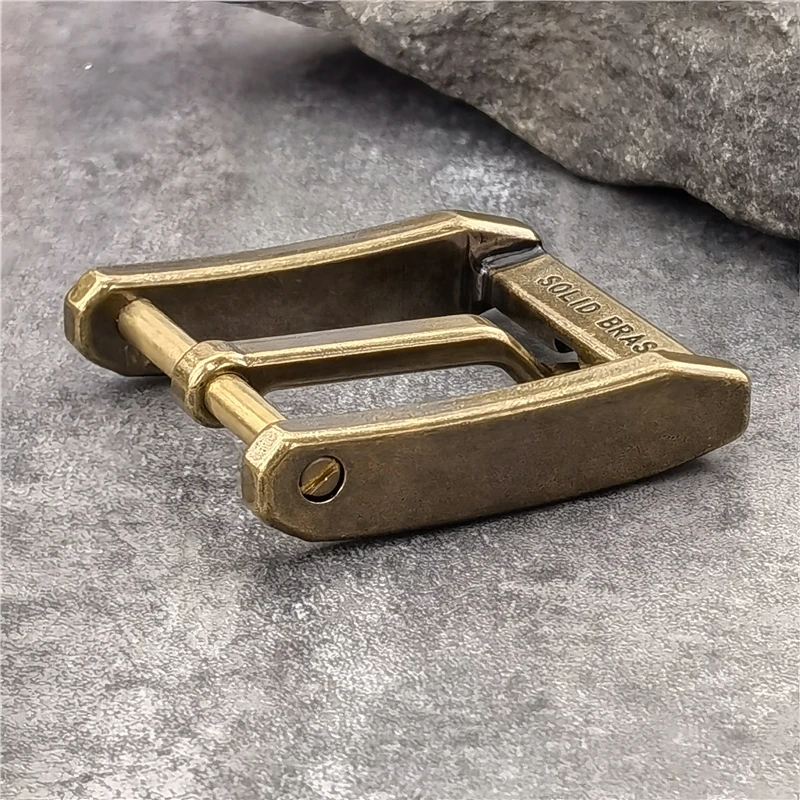 Heavy Solid Brass Belt Buckle For Men Belt Vintage Belt Buckle 40mm Leather Craft Diy Retro Cowboy Buckle Belt Men BK0547
