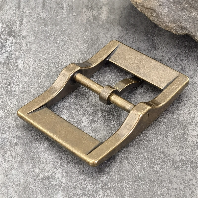 Heavy Solid Brass Belt Buckle For Men Belt Vintage Belt Buckle 40mm Leather Craft Diy Retro Cowboy Buckle Belt Men BK0547
