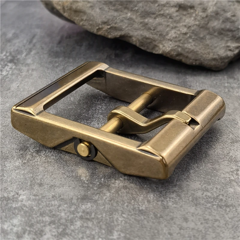 Heavy Solid Brass Belt Buckle For Men Belt Vintage Belt Buckle 40mm Leather Craft Diy Retro Cowboy Buckle Belt Men BK0547