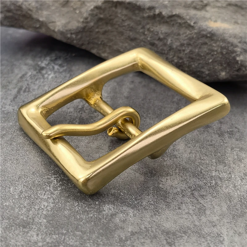 Heavy Solid Brass Belt Buckle For Men Belt Vintage Belt Buckle 40mm Leather Craft Diy Retro Cowboy Buckle Belt Men BK0547