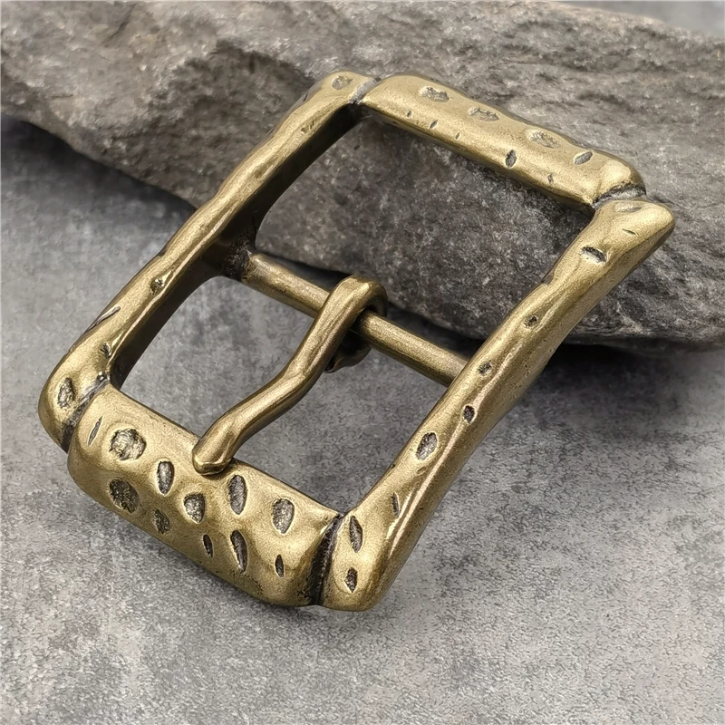 Heavy Solid Brass Belt Buckle For Men Belt Vintage Belt Buckle 40mm Leather Craft Diy Retro Cowboy Buckle Belt Men BK0547
