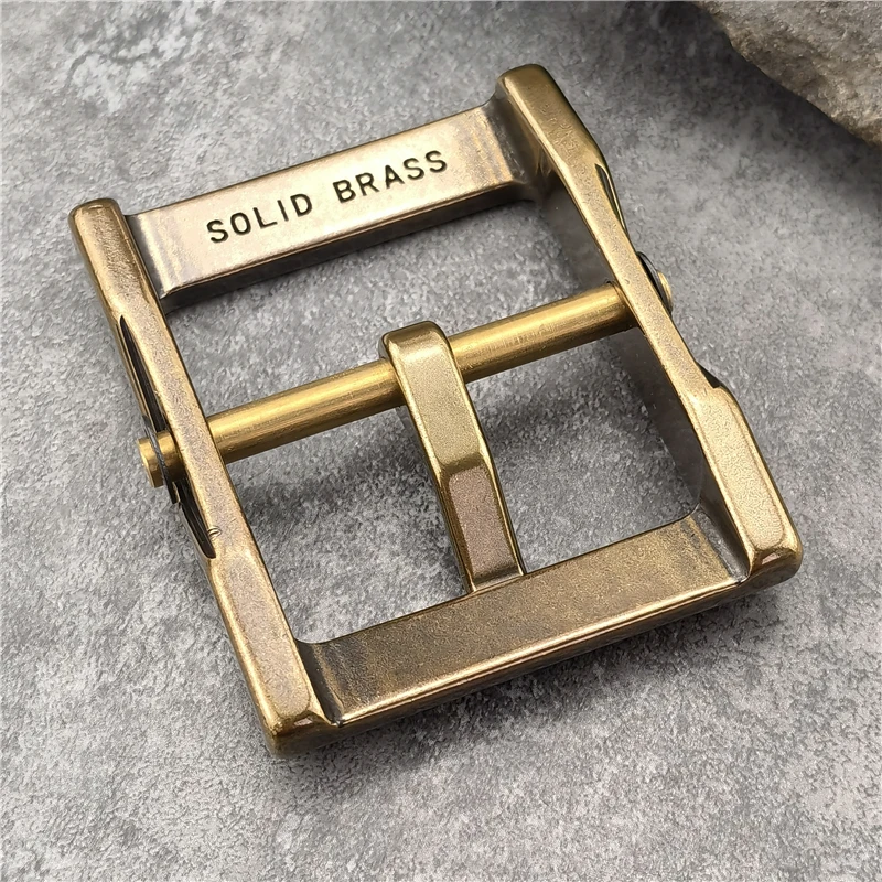 Heavy Solid Brass Belt Buckle For Men Belt Vintage Belt Buckle 40mm Leather Craft Diy Retro Cowboy Buckle Belt Men BK0547