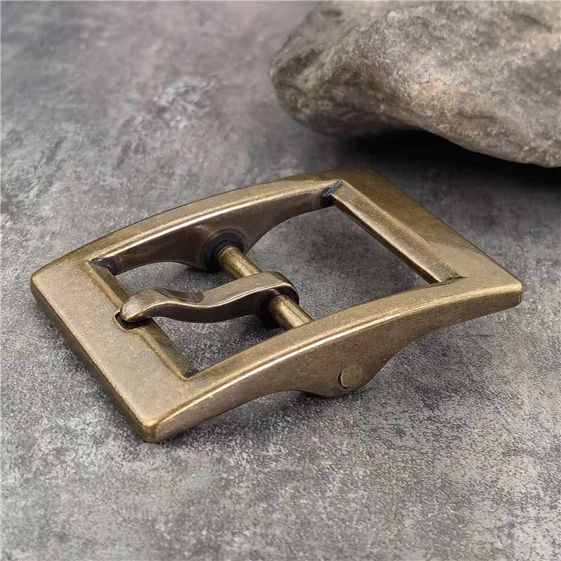 Heavy Solid Brass Belt Buckle For Men Belt Vintage Belt Buckle 40mm Leather Craft Diy Retro Cowboy Buckle Belt Men BK0547