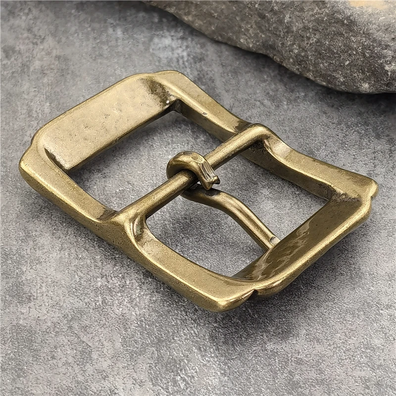 Heavy Solid Brass Belt Buckle For Men Belt Vintage Belt Buckle 40mm Leather Craft Diy Retro Cowboy Buckle Belt Men BK0547