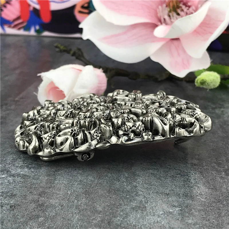 Luxury Belt Buckles For Men Metal Buckle For Belt Boucle Ceinture Riem Men Belt DIY Waistband Leather Craft Accessories AK0035B