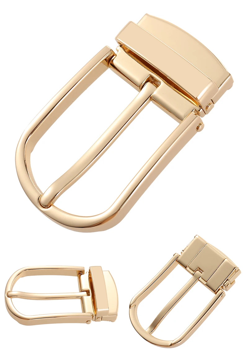 VATLTY 2022 Original Brand 35mm Belt Buckle Men Hard Solid Zinc Alloy Fashion Business Belt Buckle Leather Belt Buckle Male