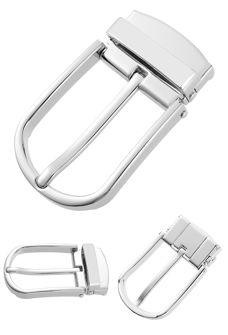 VATLTY 2022 Original Brand 35mm Belt Buckle Men Hard Solid Zinc Alloy Fashion Business Belt Buckle Leather Belt Buckle Male