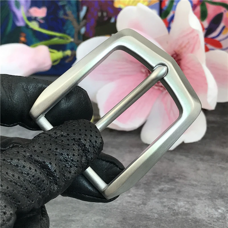 Stainless Steel Belt Buckles For Men Belt DIY Garment Accessories Leather Craft Buckle Belt Men's Waist Buckle For Belt SK0006