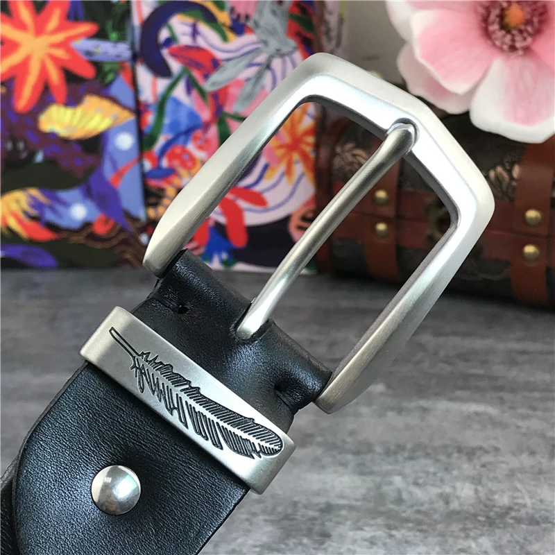 Stainless Steel Belt Buckles For Men Belt DIY Garment Accessories Leather Craft Buckle Belt Men's Waist Buckle For Belt SK0006