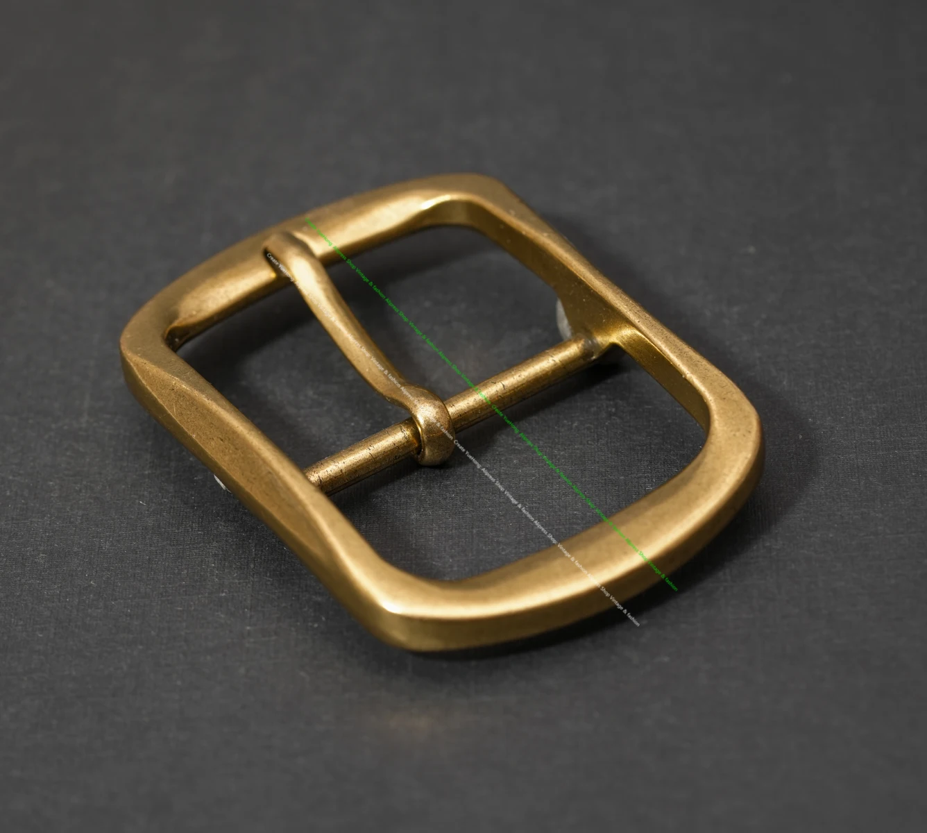 Quality Strong Solid Brass Plated Men Center Bra Classic Jeans Trophy Wester Center Bar Belt Buckle Replacement Fit 40mm