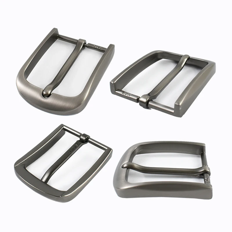 5Pcs 40mm Metal Belt Buckle for 38-39mm Belts Men Jeans Adjust Pin Clasp Man Waistband Head DIY Leather Crafts Accessories