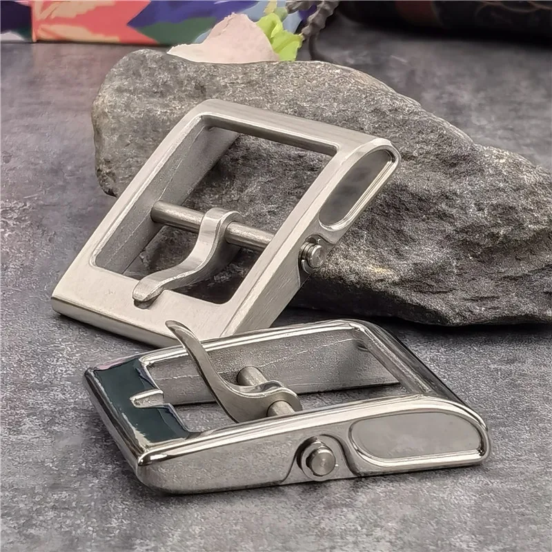 Luxury Carving Solid Brass Belt Buckle For Men Belt Stainless Steel Belt Buckle 40mm DIY Leather Craft Man Buckle Belt BK0002