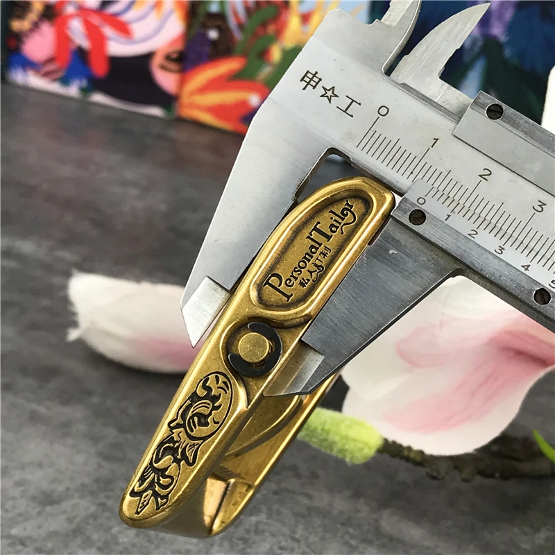 Luxury Carving Solid Brass Belt Buckle For Men Belt Stainless Steel Belt Buckle 40mm DIY Leather Craft Man Buckle Belt BK0002