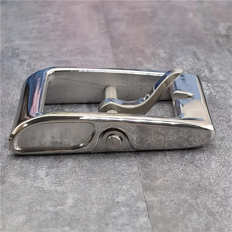 Luxury Carving Solid Brass Belt Buckle For Men Belt Stainless Steel Belt Buckle 40mm DIY Leather Craft Man Buckle Belt BK0002