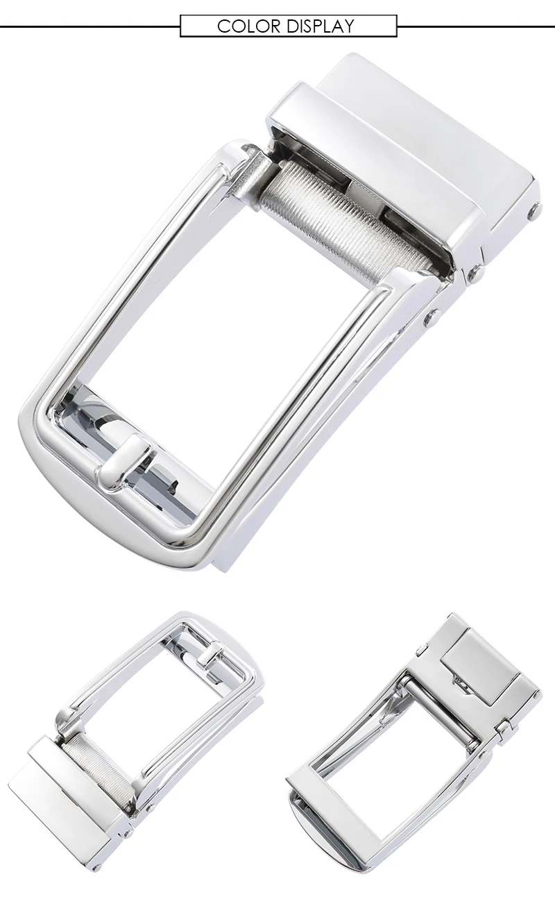 VATLTY Official Genuine Belt Buckle Men for 3.0cm to 3.1cm Non-porous Belt Hard Alloy Automatic Buckle Male K23435