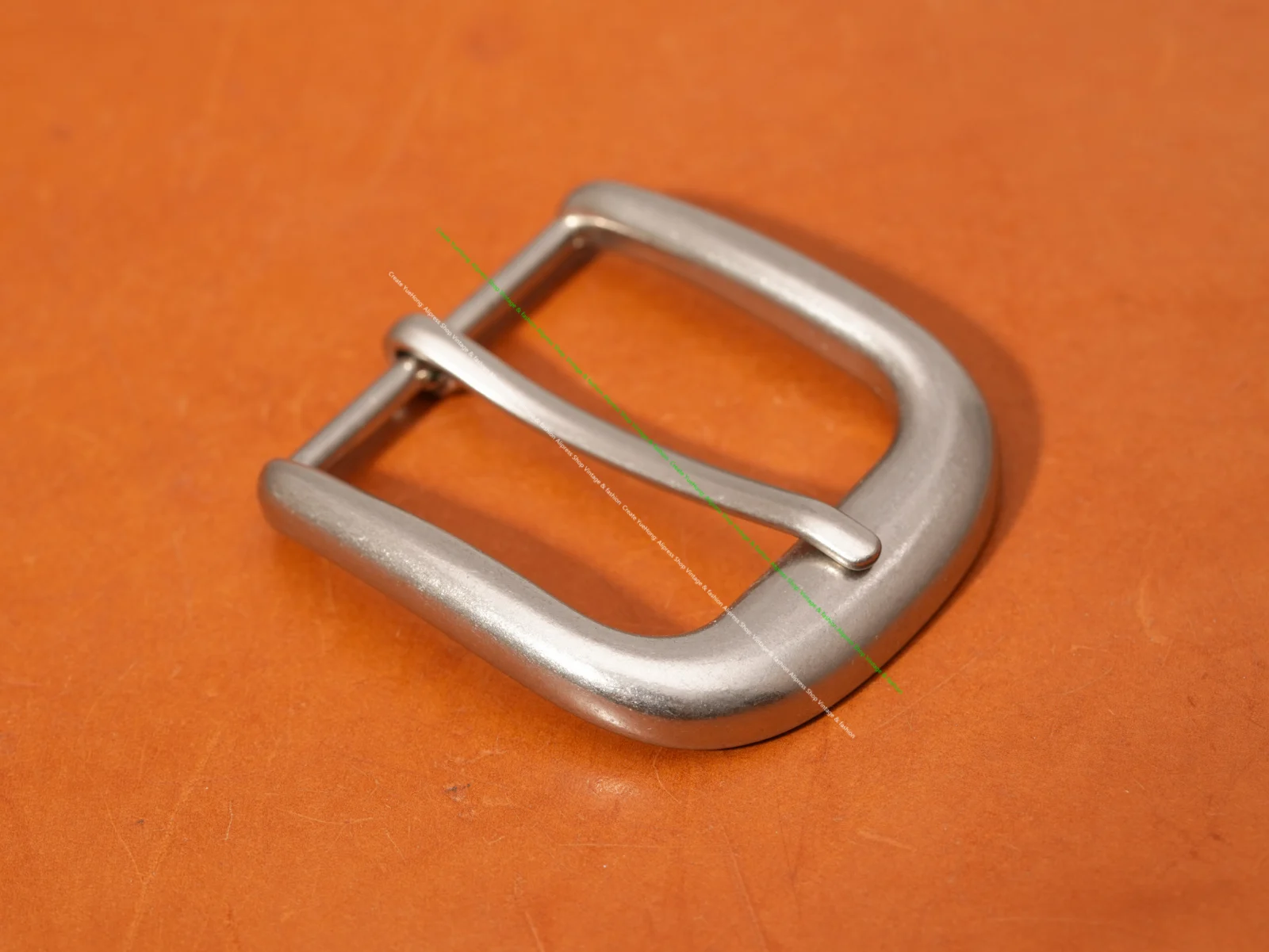 38Mm Quanlity Texas Men Cowboy Rodeo Single Prong End Bar Stainless Belt Buckle Loop and Tip 3 Piece Set Leathercraft Buckle