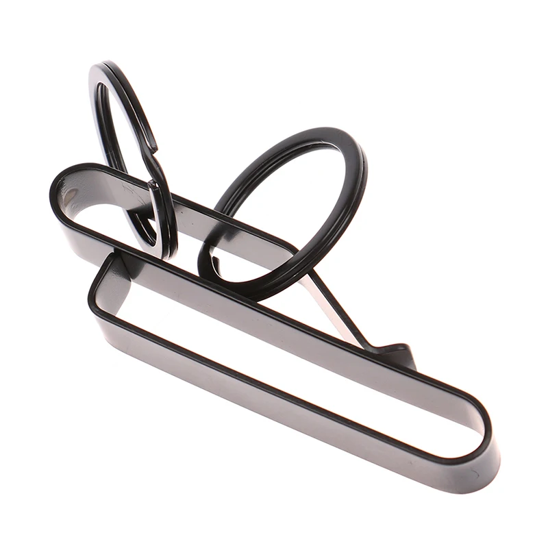 1Pc Outdoor Hanging Buckle Stainless Steel Detachable Key Chain Belt Clip Buckle Hanging Key Ring Holder Tool