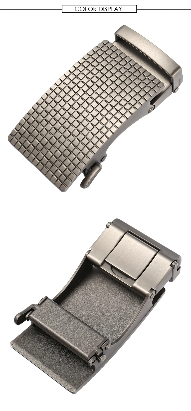 VATLTY Official Genuine Belt Buckle Men Zinc Alloy 36mm Automatic Buckle for 3.4cm to 3.5cm Non-porous Belt Male Accessories