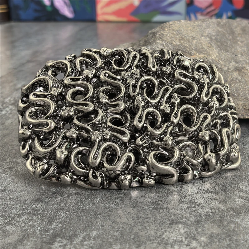 Cowboy Metal Belt Buckles For Men Belt Luxury Ceinture Buckle Belt Man Belt Clip DIY Waistband Leather Craft Accessories AK0035B