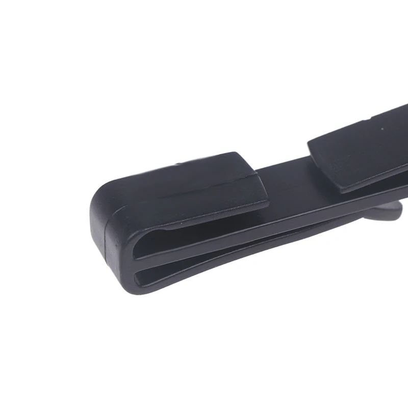 〔Funny〕10 Pcs Plastic Clip Belt Clip Carabiner Belt Clip Black Quick Slip Keeper Buckle End Clip Slider 20-50mm For Backpack