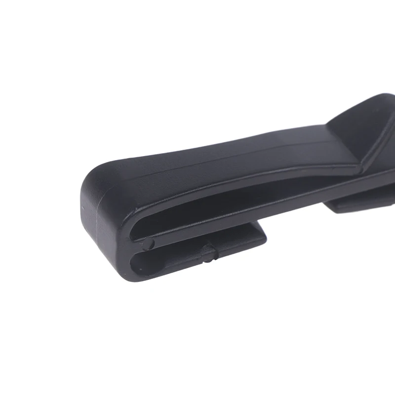 〔Funny〕10 Pcs Plastic Clip Belt Clip Carabiner Belt Clip Black Quick Slip Keeper Buckle End Clip Slider 20-50mm For Backpack