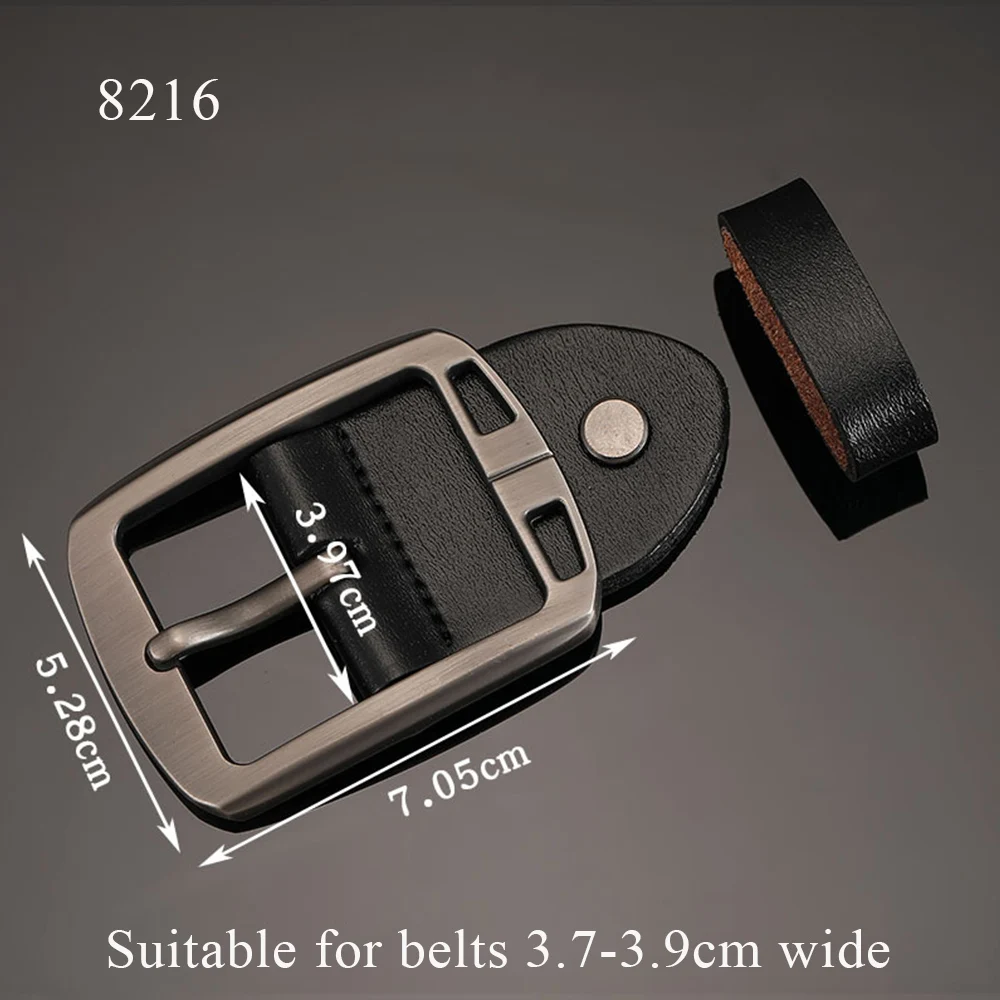 Men's Alloy Belt Head Handmade Replacement Waistband Buckels Jeans Accessories Bag Buckle DIY Leather Craft Sewing Accessories
