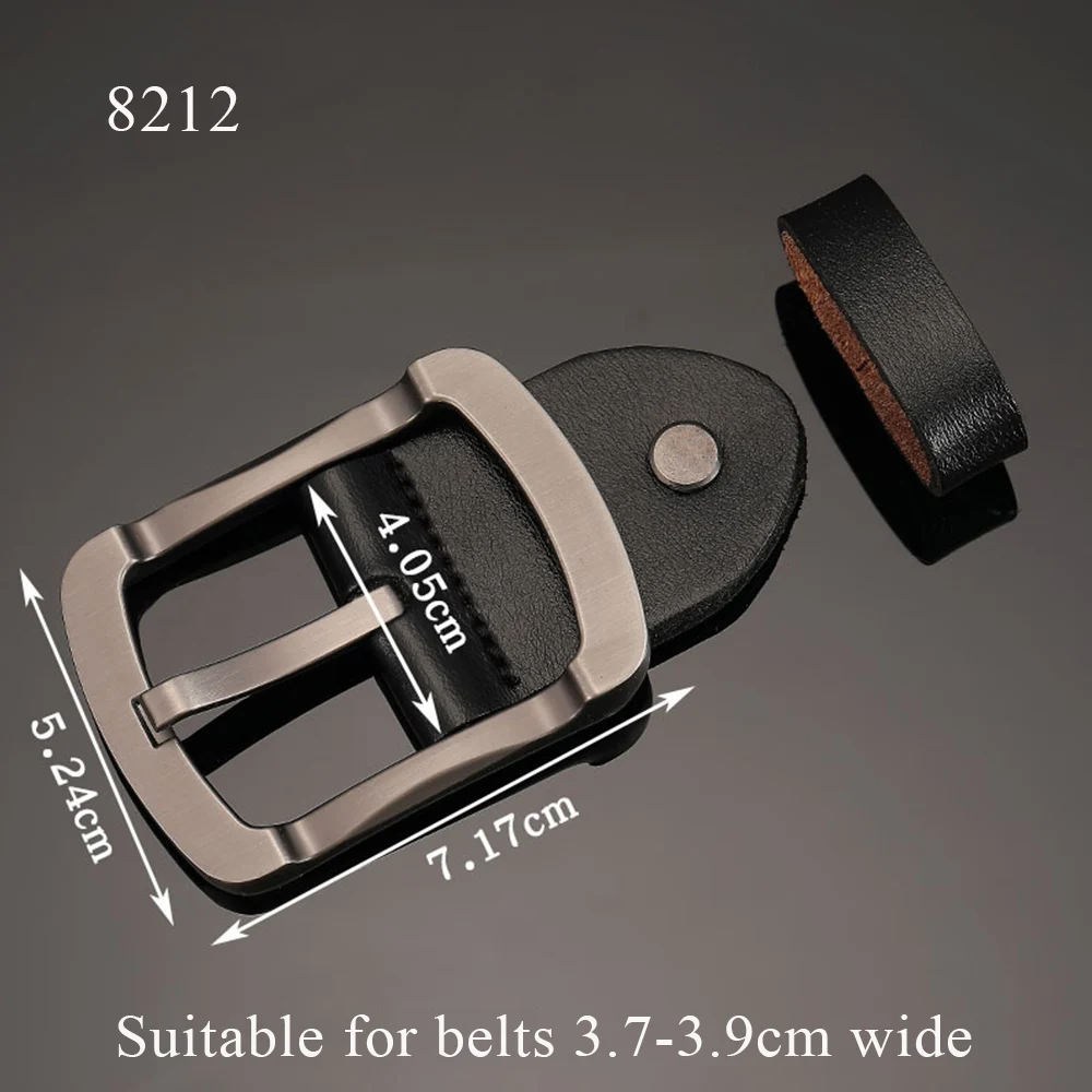Men's Alloy Belt Head Handmade Replacement Waistband Buckels Jeans Accessories Bag Buckle DIY Leather Craft Sewing Accessories