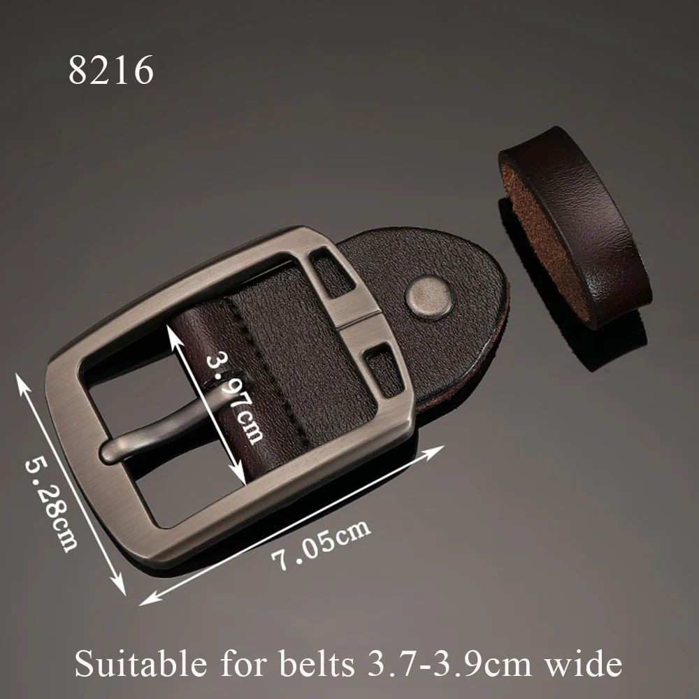 1Pc Men's Alloy Belt Head Metal Pin Buckle DIY Handmade Replacement Pin Buckle Leather Craft Sewing Jeans Accessories Bag Buckle