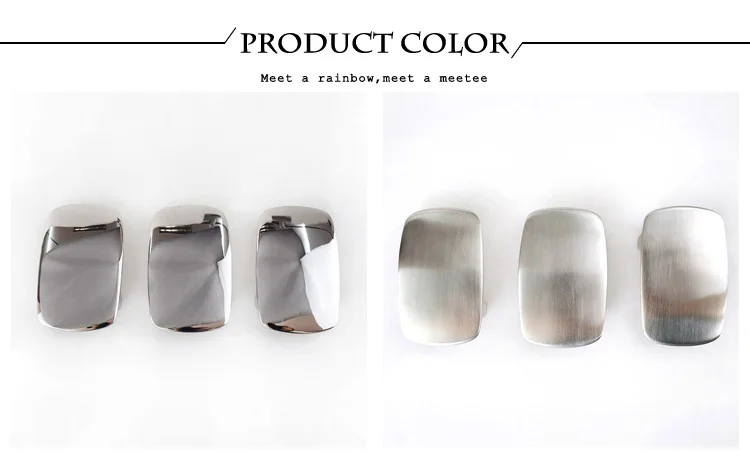 1Pc Deepeel 39mm Stainless Steel Belt Buckle Metal Brushed Smooth for Men's Waistband Head DIY Jeans Accessories Leather Craft