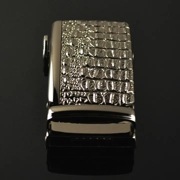3.5cm Width Belt Buckles For Men Fashionable Animal Crocodile Automatic Buckle Male Belts For Men CE1813-QQ