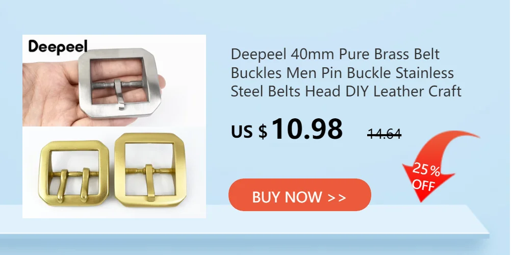 1pcs 35/40mm Zinc Alloy Metal Pin Belt Buckles for Mens Waistband Adjust Head DIY Belts Buckle Leather Crafts Sewing Accessories
