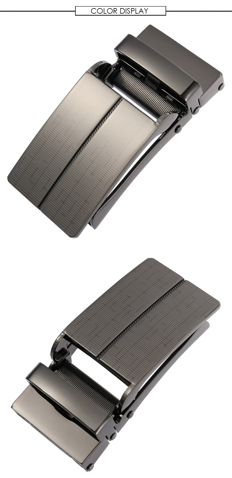 VATLTY Official Genuine Belt Buckle Men for 3.0cm to 3.2cm Non-porous Trousers Belt Hard Zinc Alloy Automatic Buckle Male K1765