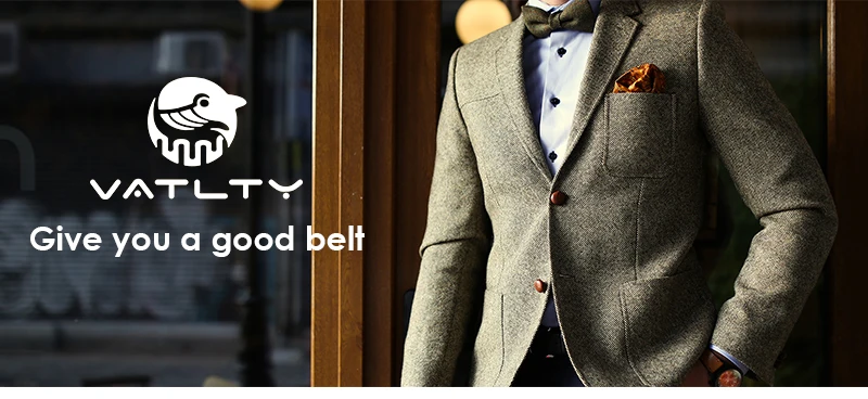 VATLTY 32mm Belt Buckle for Men High-Quality Zinc Alloy Anti-Oxidation Automatic Buckle Silver Belt Buckle for Holeless Belts