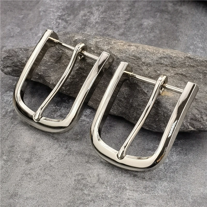 1PCS 40MM Double Pin Metal Belt Buckle Quality Leather Belt Craft Parts Cowboy Belt Buckle Western Belt Buckle For Men AK0049