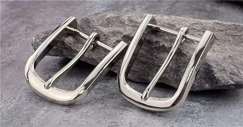 1PCS 40MM Double Pin Metal Belt Buckle Quality Leather Belt Craft Parts Cowboy Belt Buckle Western Belt Buckle For Men AK0049