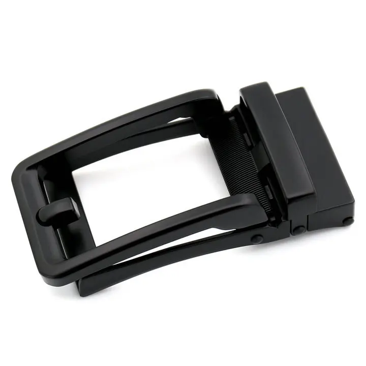 3.5cm Width Genuine Men's Belt Head Belt Buckle Leisure Belt Head Business Accessories Automatic Buckle Luxury Fashion CE32315