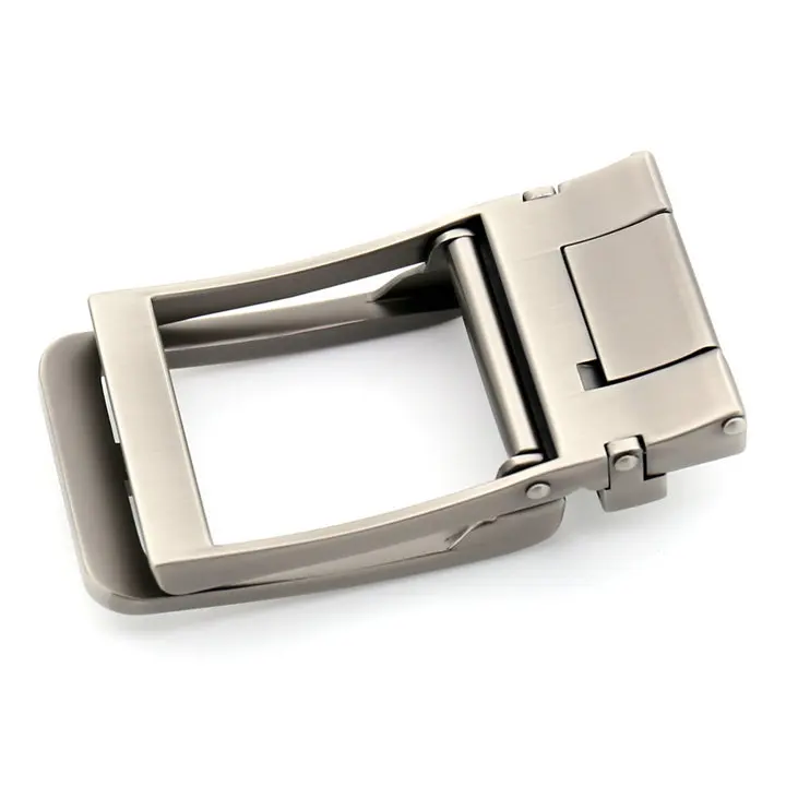 3.5cm Width Genuine Men's Belt Head Belt Buckle Leisure Belt Head Business Accessories Automatic Buckle Luxury Fashion CE32315