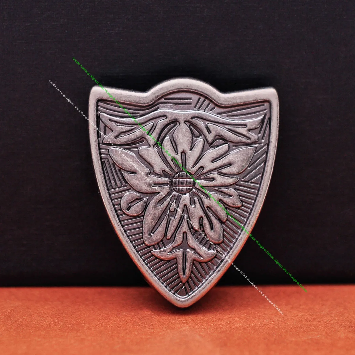 Huge Western Cowboy Cowgirl Rodeo 3PCS Set Silver Flower Embrossed DIY Leather Belt Buckle Replacement Fit 35mm Belt Strap